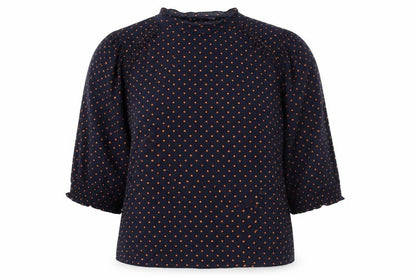 Womens UK Size L Zara Multicoloured Basic Blouse