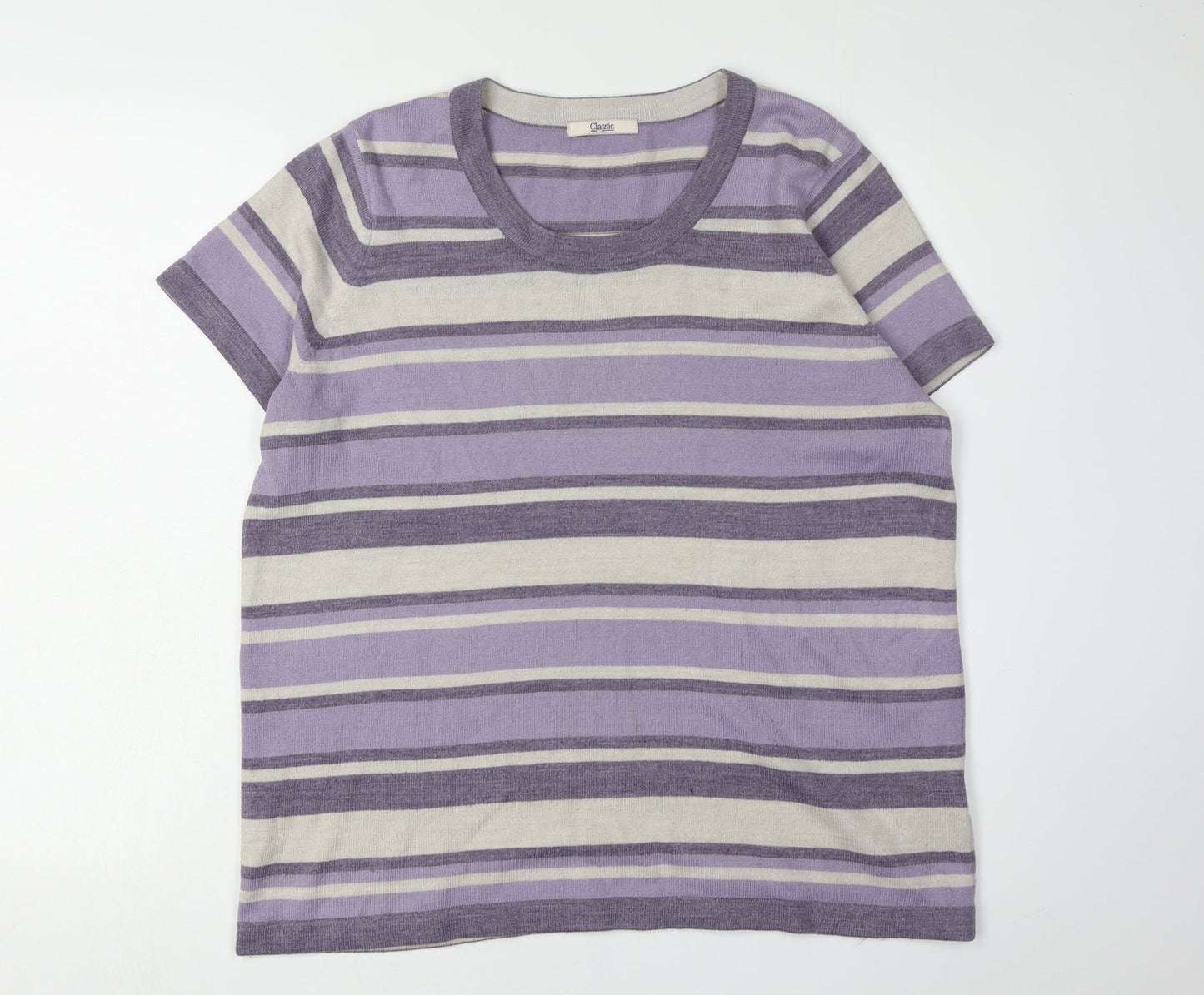 Womens UK Size 16 Marks and Spencer Purple  Jumper