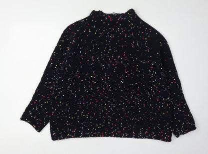 Womens UK Size L NEXT Black Pullover Jumper