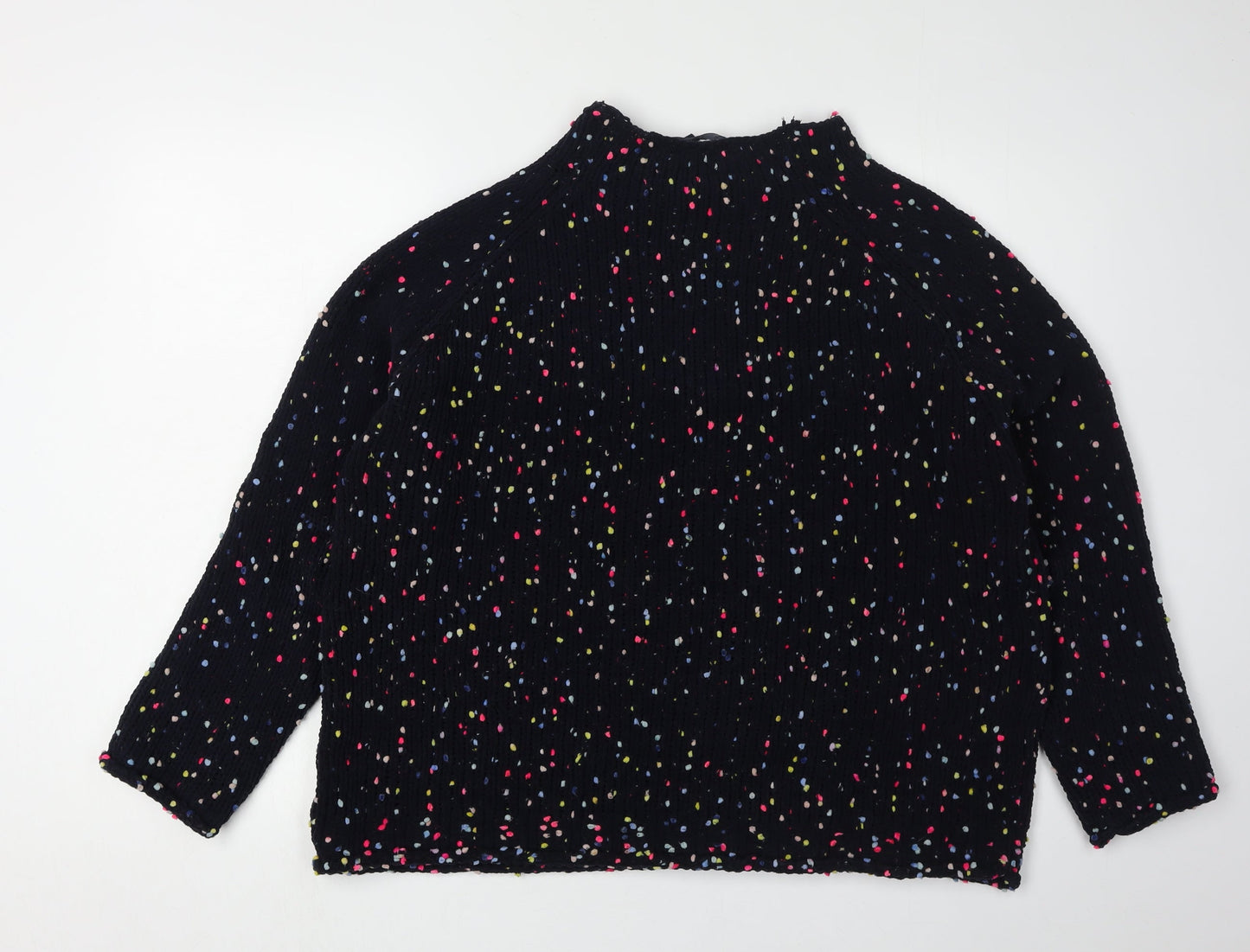 Womens UK Size L NEXT Black Pullover Jumper