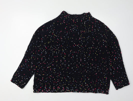 Womens UK Size L NEXT Black Pullover Jumper