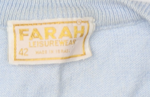 Farah Men's Multicolour Geometric Knit Pullover