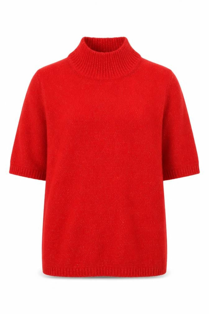 Womens UK Size XS Marks and Spencer Red Pullover Jumper