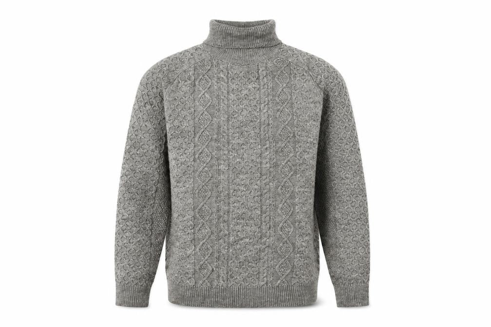 Mens UK Size M Marks and Spencer Grey Pullover Jumper