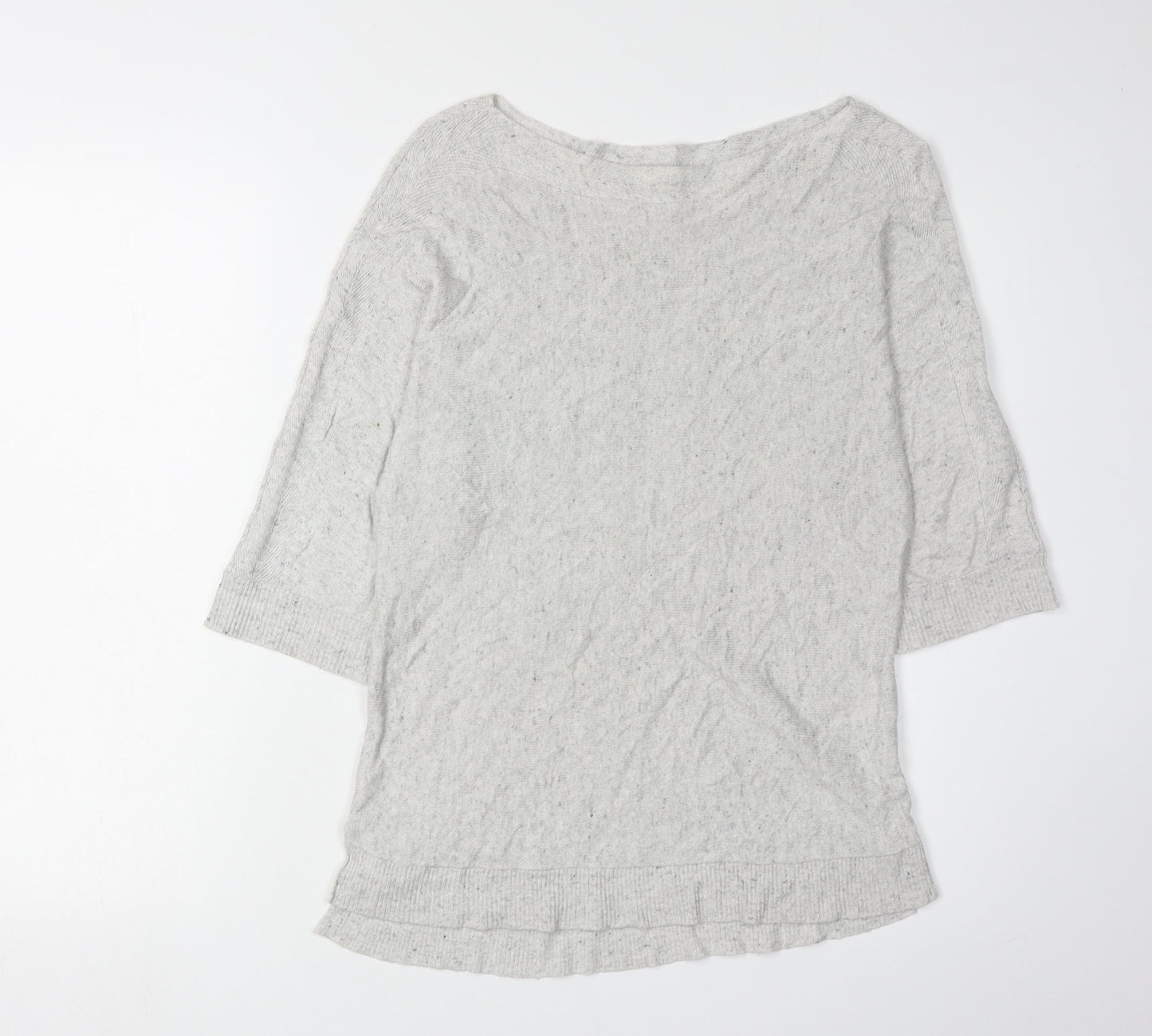 Womens UK Size S Monsoon Grey Pullover Jumper