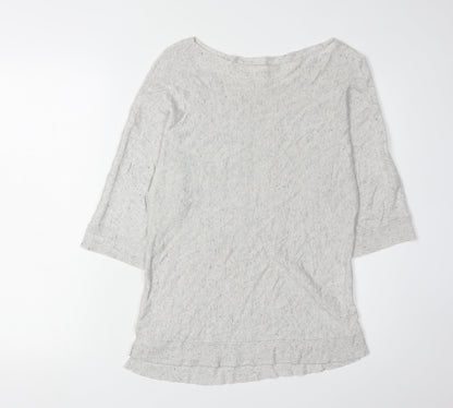 Womens UK Size S Monsoon Grey Pullover Jumper