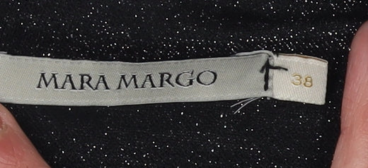 Mara Margo Women's Black Long Sleeve Top