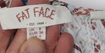 Fat Face Women's Multicoloured Geometric Shift Dress