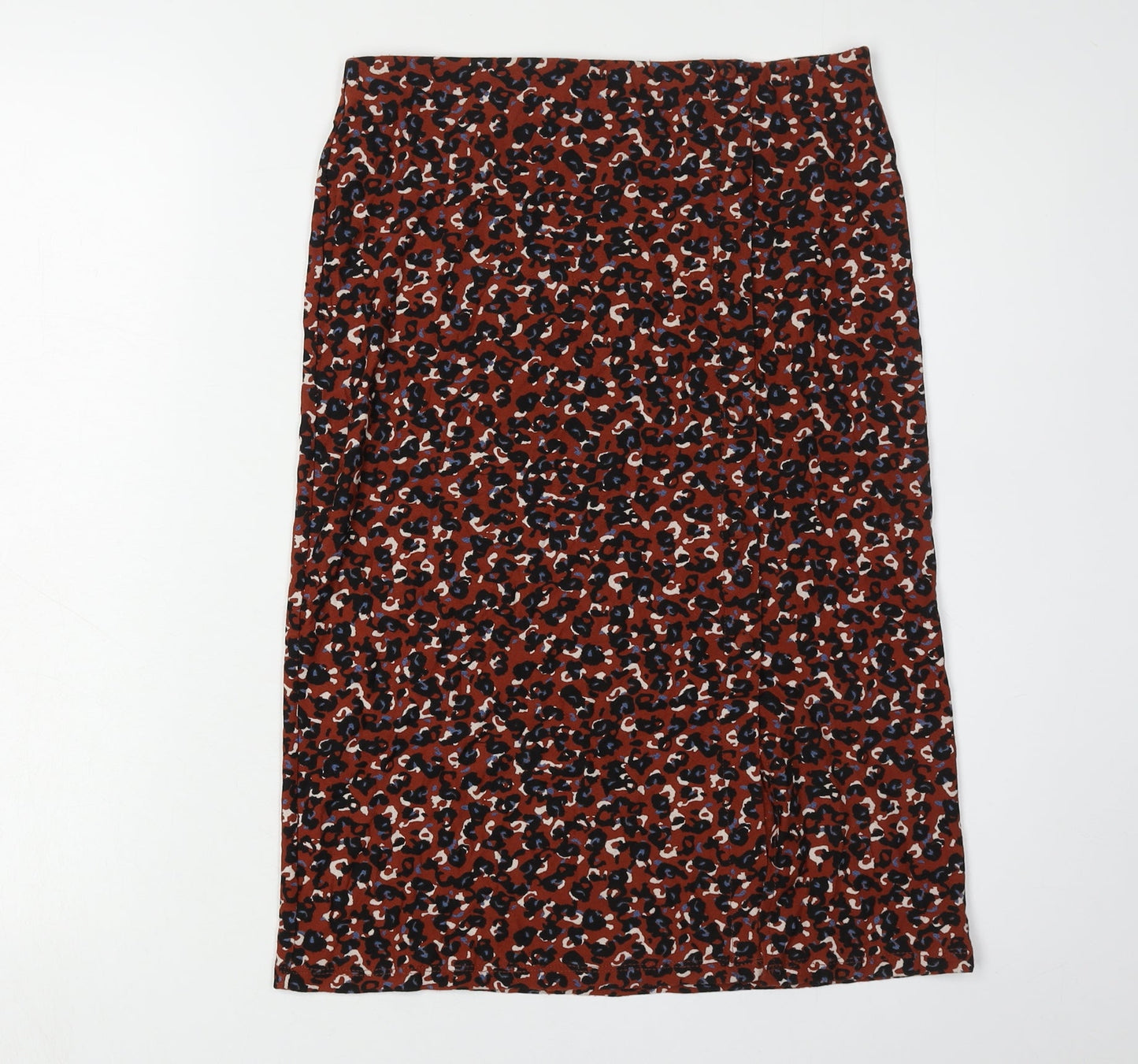 Next Women's Multicoloured Animal Print Skirt Size 8