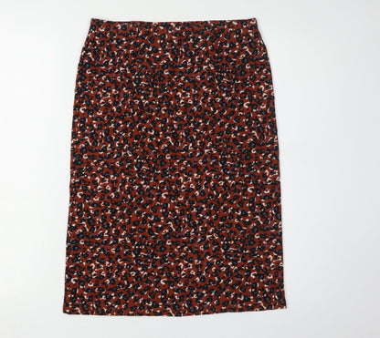 Next Women's Multicoloured Animal Print Skirt Size 8