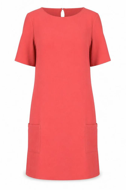 New Look Pink Women's Shift Dress - Size 10