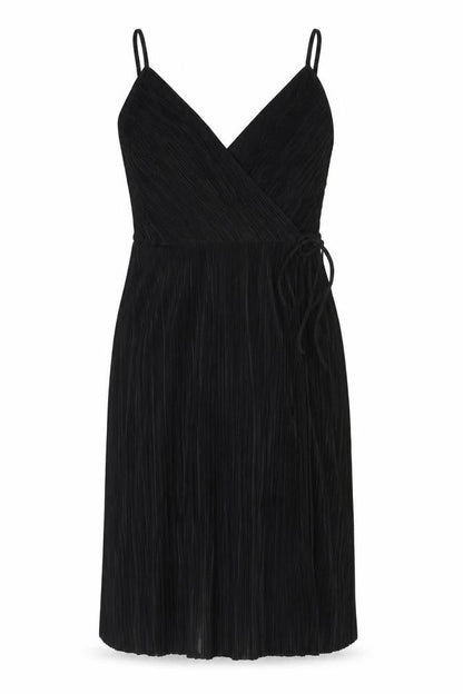 H&M Women's Black Wrap Dress, Size 12, Party