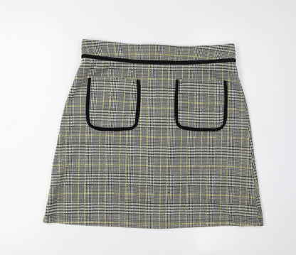 Dorothy Perkins Women's Check Pencil Skirt Size 12