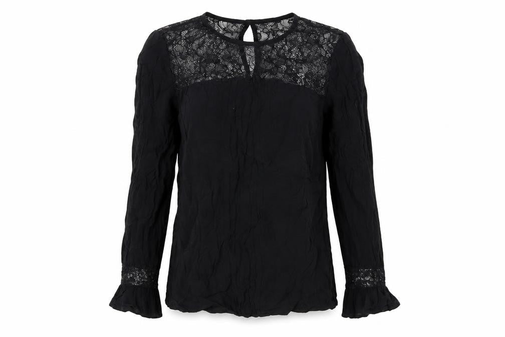 Womens UK Size 10 Monsoon Black  Blouse