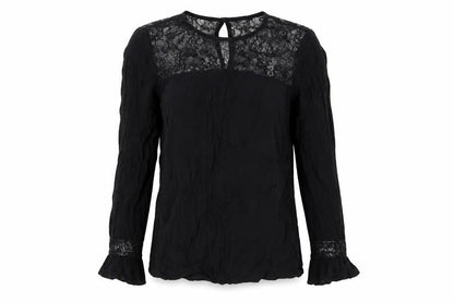 Womens UK Size 10 Monsoon Black  Blouse