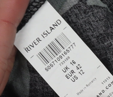 River Island Women's Multicoloured Tropical Tunic