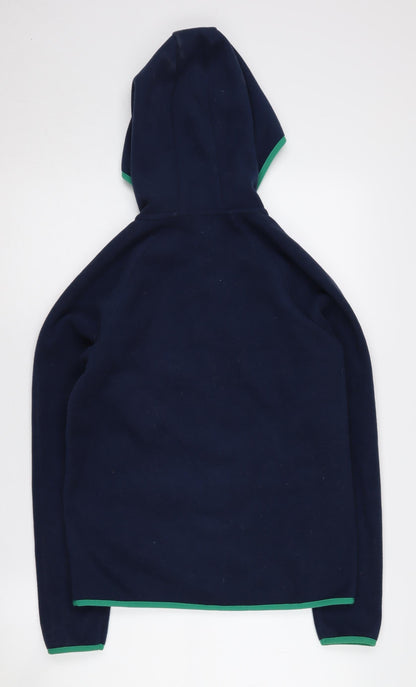 United Colors of Benetton Boys Blue Full Zip Hoodie 2XL