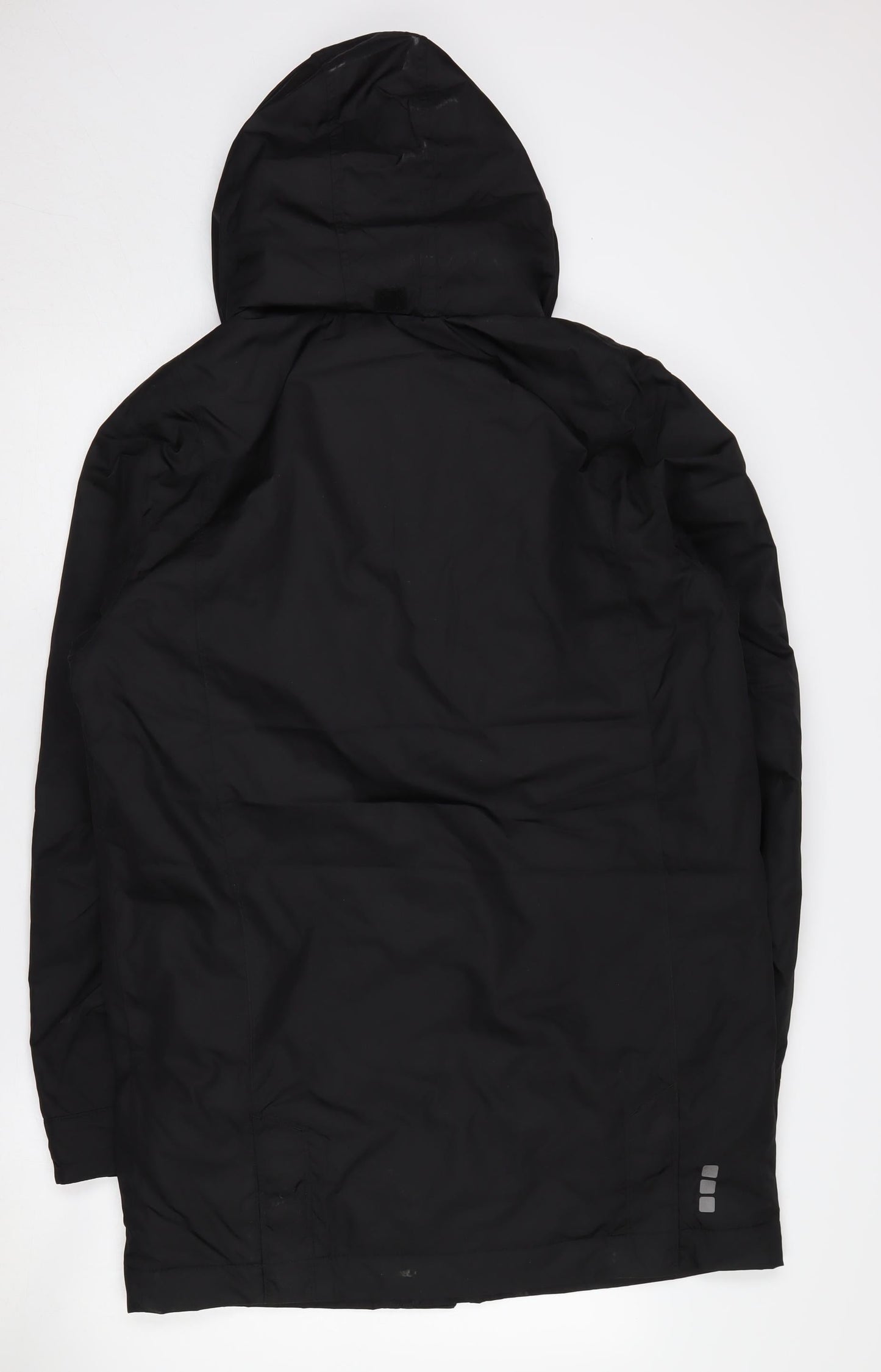 Mens UK Size S Elevate Black Parka Coat
