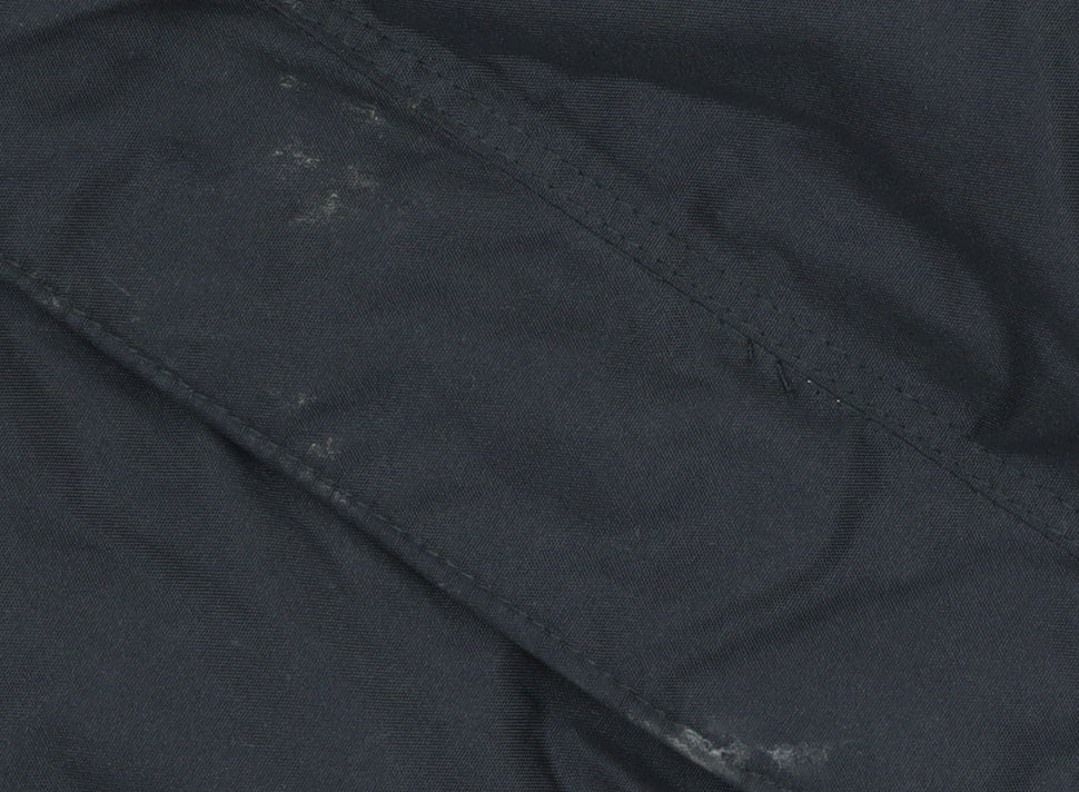 Mens UK Size S Elevate Black Parka Coat