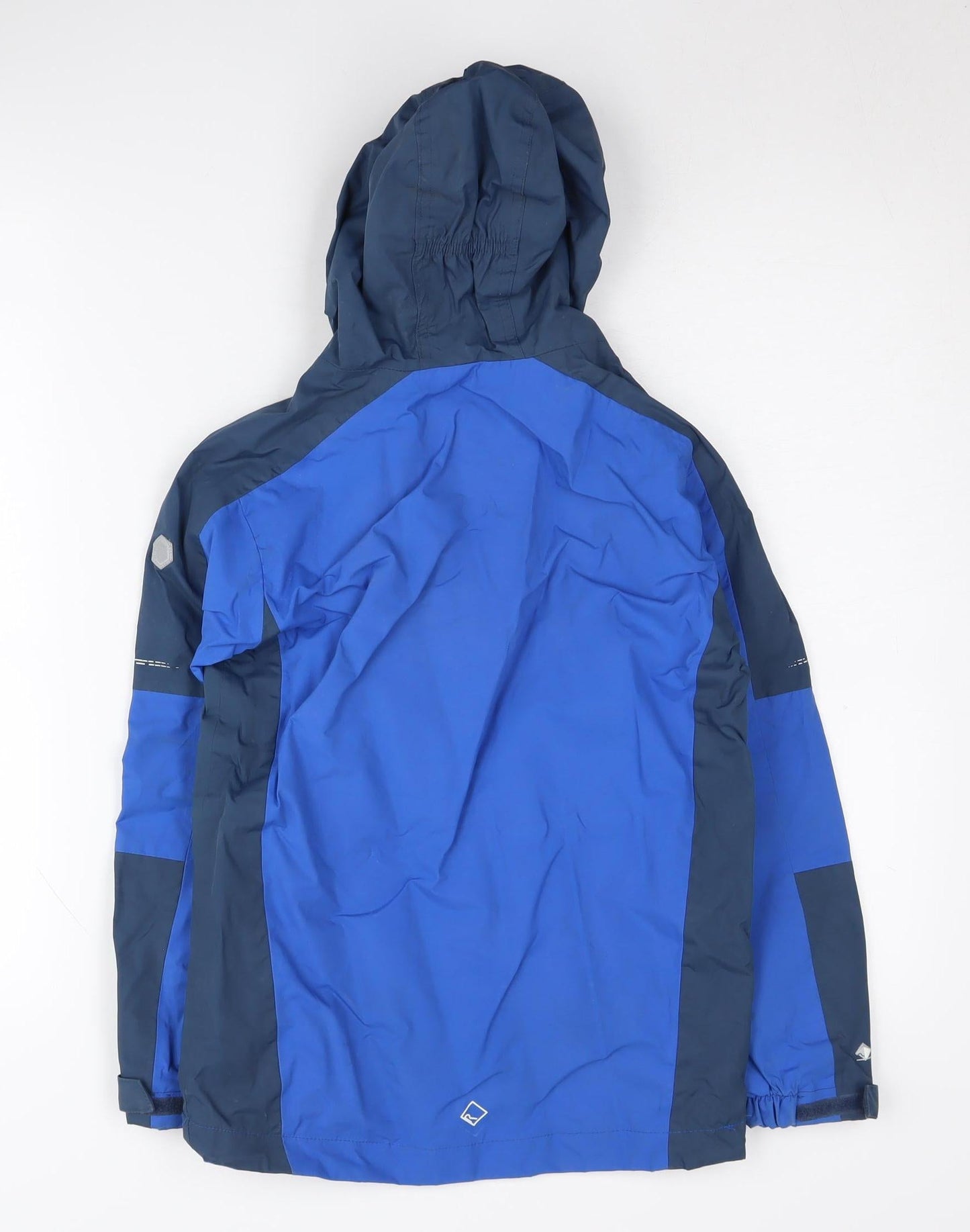 Regatta Boys Blue Parka Jacket 10 Years Hooded Waterproof