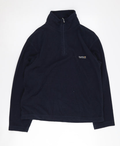 Mens UK Size S Regatta Black Henley Sweatshirt