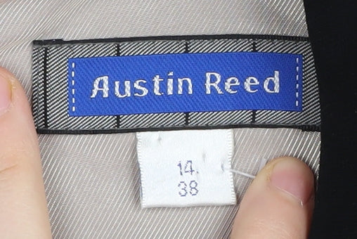 Austin Reed Women's Black Silk Sheath Dress, Size 14