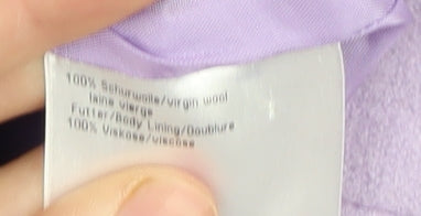 Basler Women's Purple Wool Suit Jacket Size 14