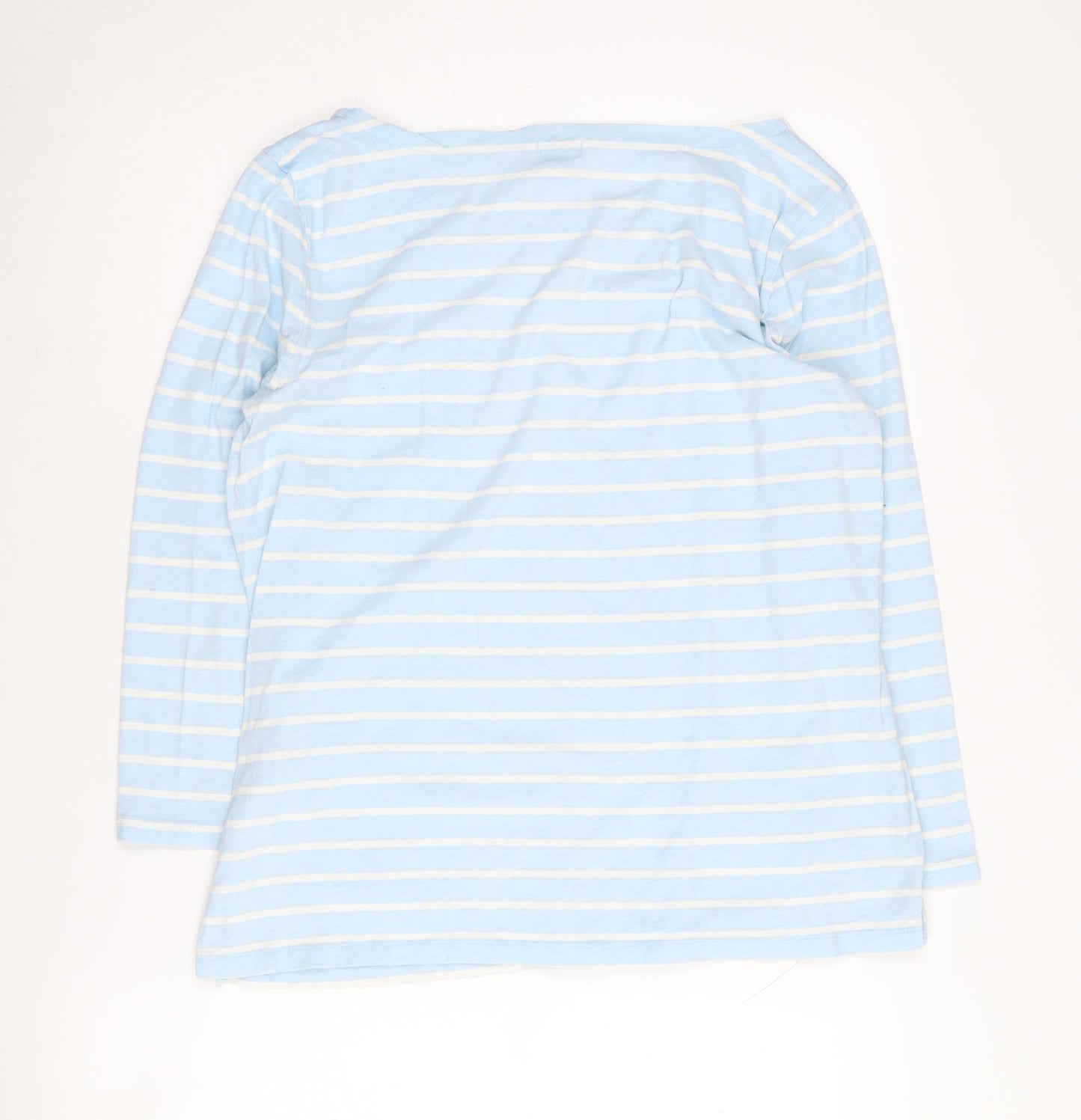 Womens UK Size L J.CREW Blue Basic T-Shirt