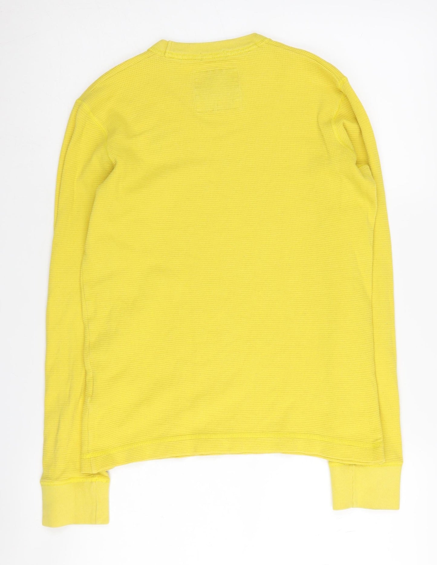 Abercrombie Boys Yellow Cotton Pullover XL