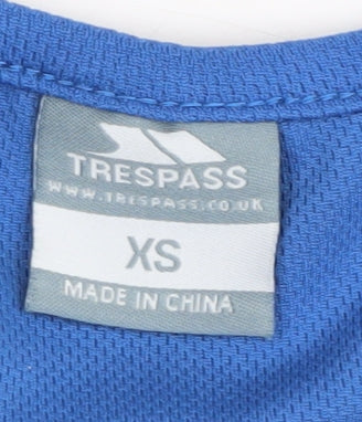 Trespass Women's Blue XS Athletic Tank Top