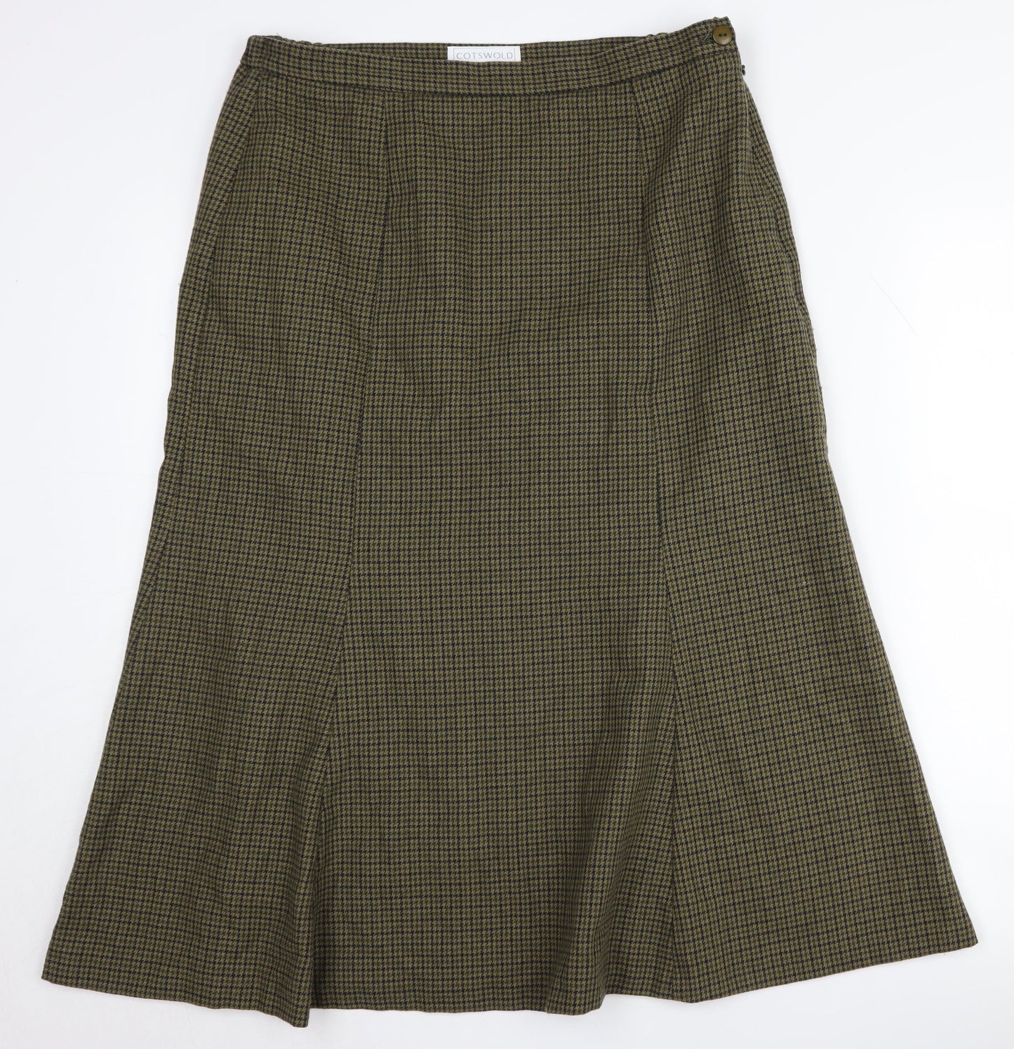 Cotswold Collections Women's Check A-Line Skirt 14