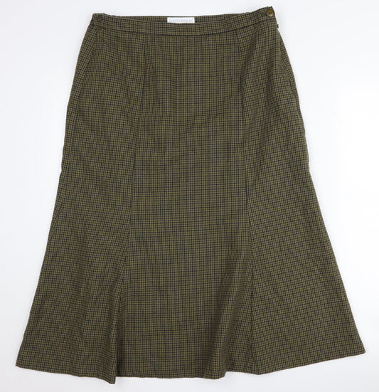 Cotswold Collections Women's Check A-Line Skirt 14
