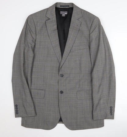 Mens UK Size 42 H&M Regular Grey Suit Jacket