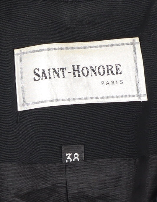 Saint-Honore Women's Black Suit Jacket Size 10
