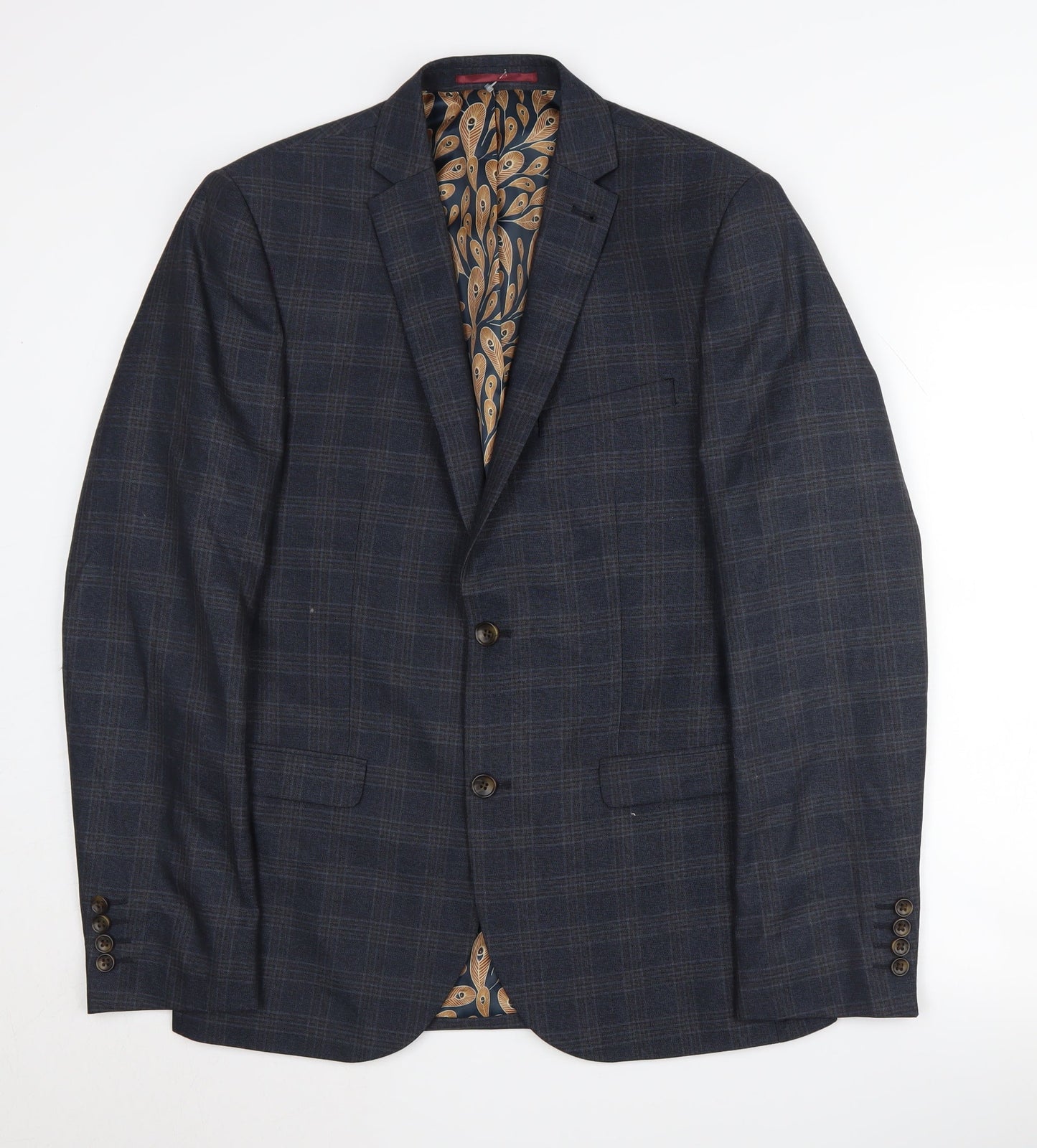 Mens UK Size 40 NEXT Regular Blue Suit Jacket