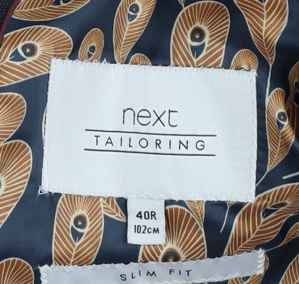 Mens UK Size 40 NEXT Regular Blue Suit Jacket