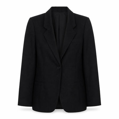 H&M Women's Black Blazer M Single-Breasted Notch