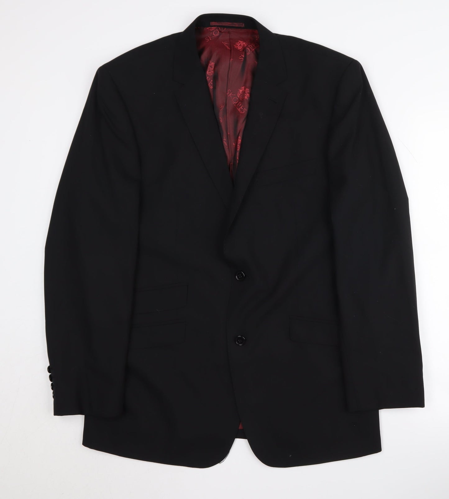 Mens UK Size 40 Skopes Regular Black Suit Jacket