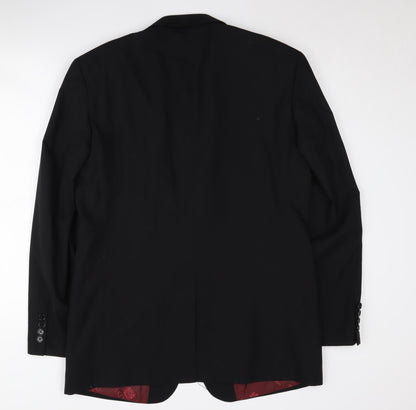 Mens UK Size 40 Skopes Regular Black Suit Jacket