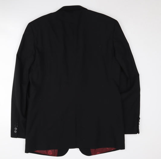 Mens UK Size 40 Skopes Regular Black Suit Jacket