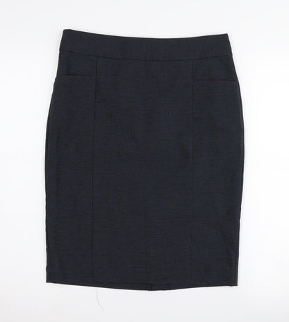 Next Women's Black Pencil Skirt Size 10L for Business or Casual