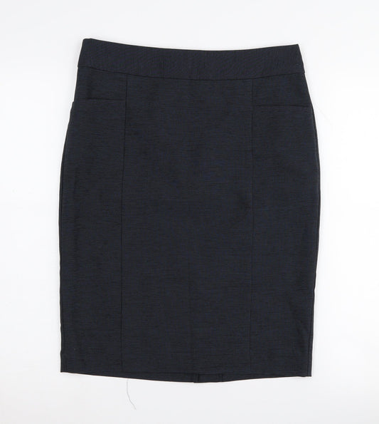 Next Women's Black Pencil Skirt Size 10L for Business or Casual