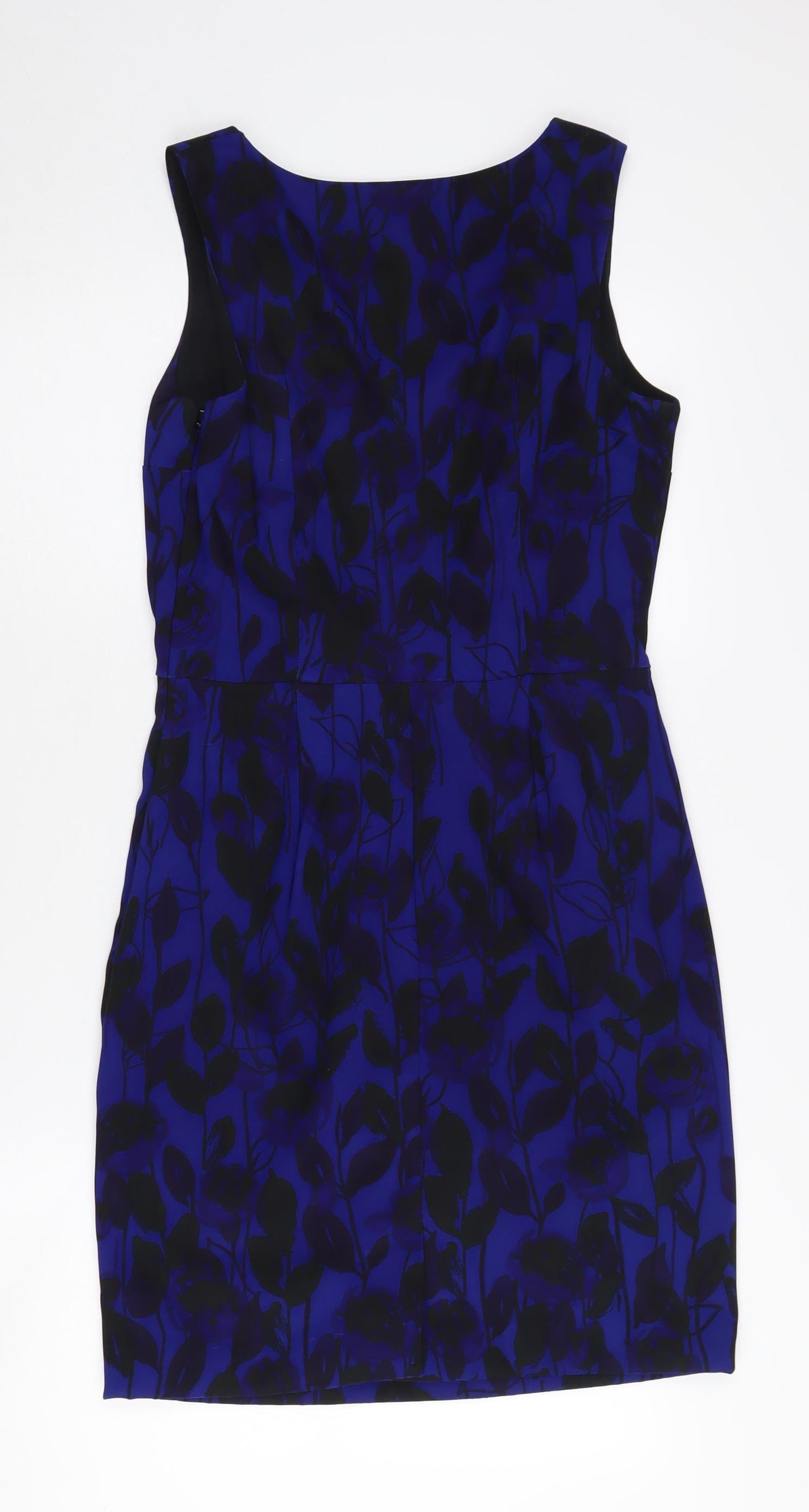 Phase Eight Women's Blue Floral Sleeveless Dress