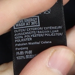 Topshop Women's Black Flared Trousers Size 8