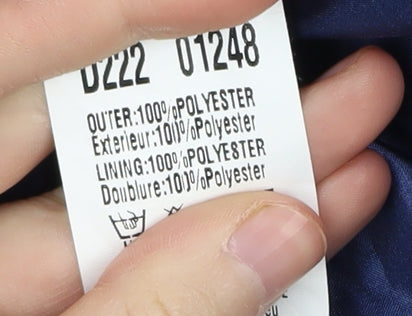 AX Paris Women's Blue Floral Fit & Flare Dress Size 10