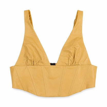 Zara Women's Beige Camisole Tank XL