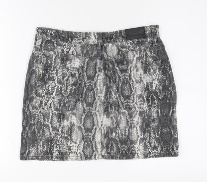 Womens UK Size 12 Zara Straight & Pencil Denim Skirt