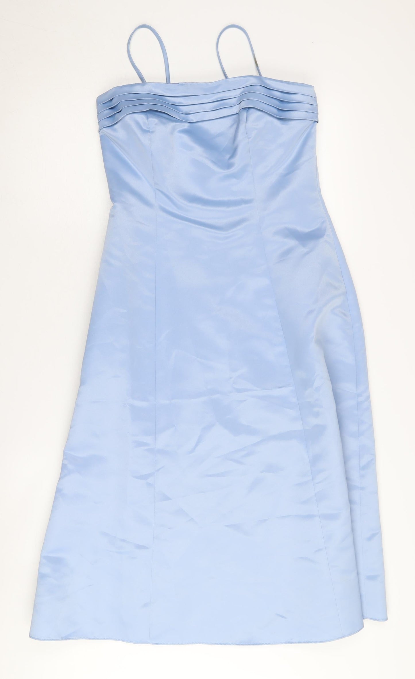 Wedding Collection Blue Sleeveless Dress Size 10