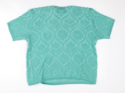 Womens UK Size 18-20 Berkertex Blue Pullover Jumper