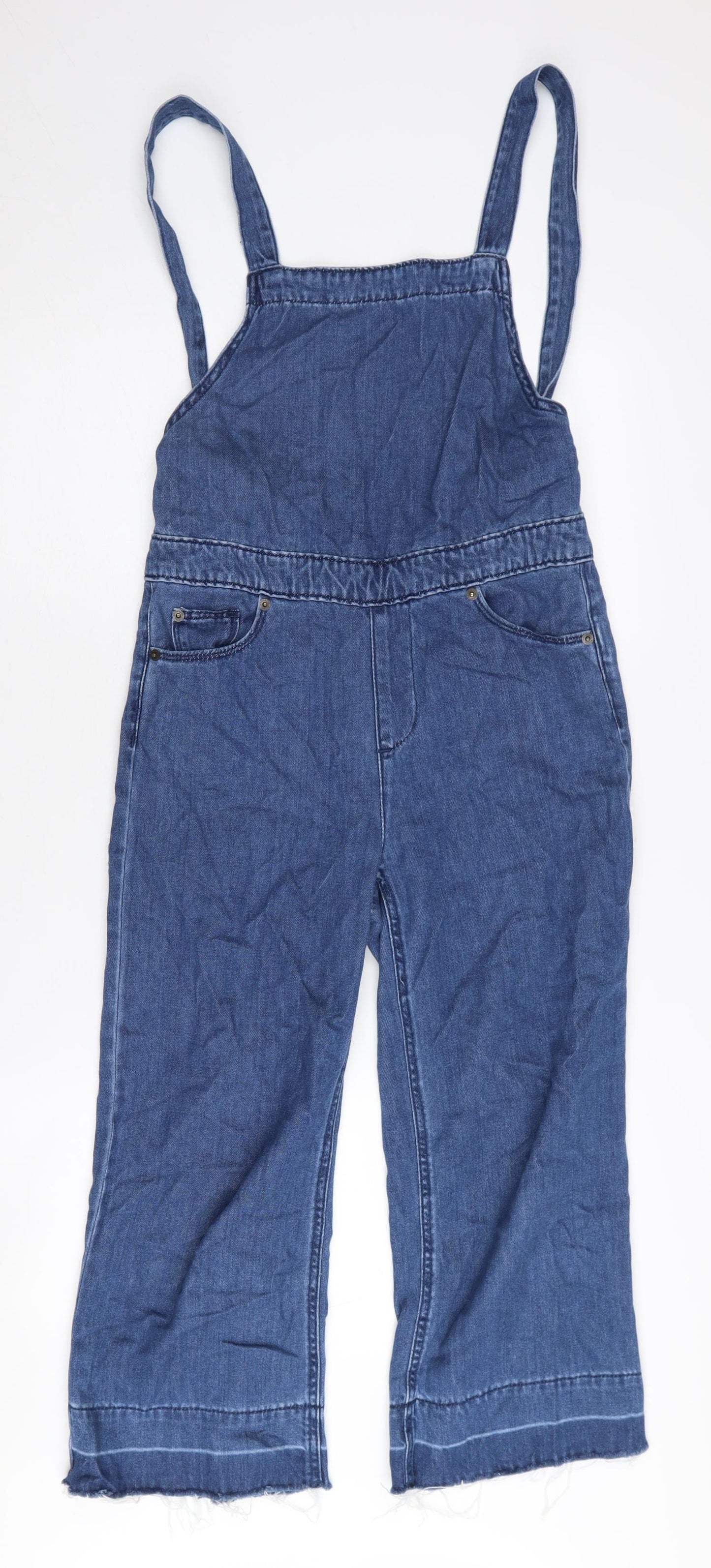Universal Thread Women's Blue Denim Dungarees, Size 2
